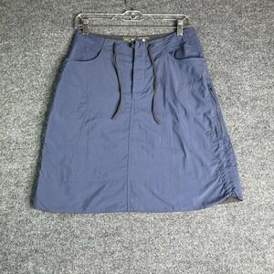 Mountain Hardwear Skirt Size 6 Blue Lightweight Outdoor A Line Hiking